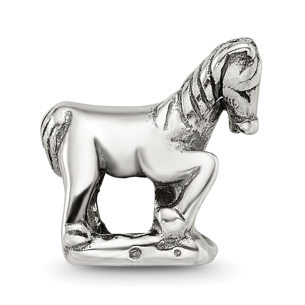 Sterling Silver Reflections Horse Bead