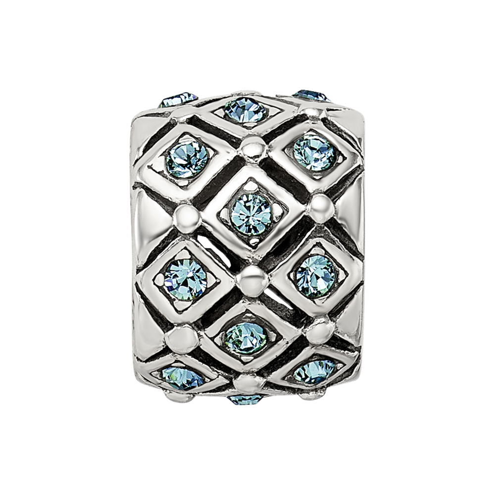 Sterling Silver Reflections December Preciosa Crystal Bead