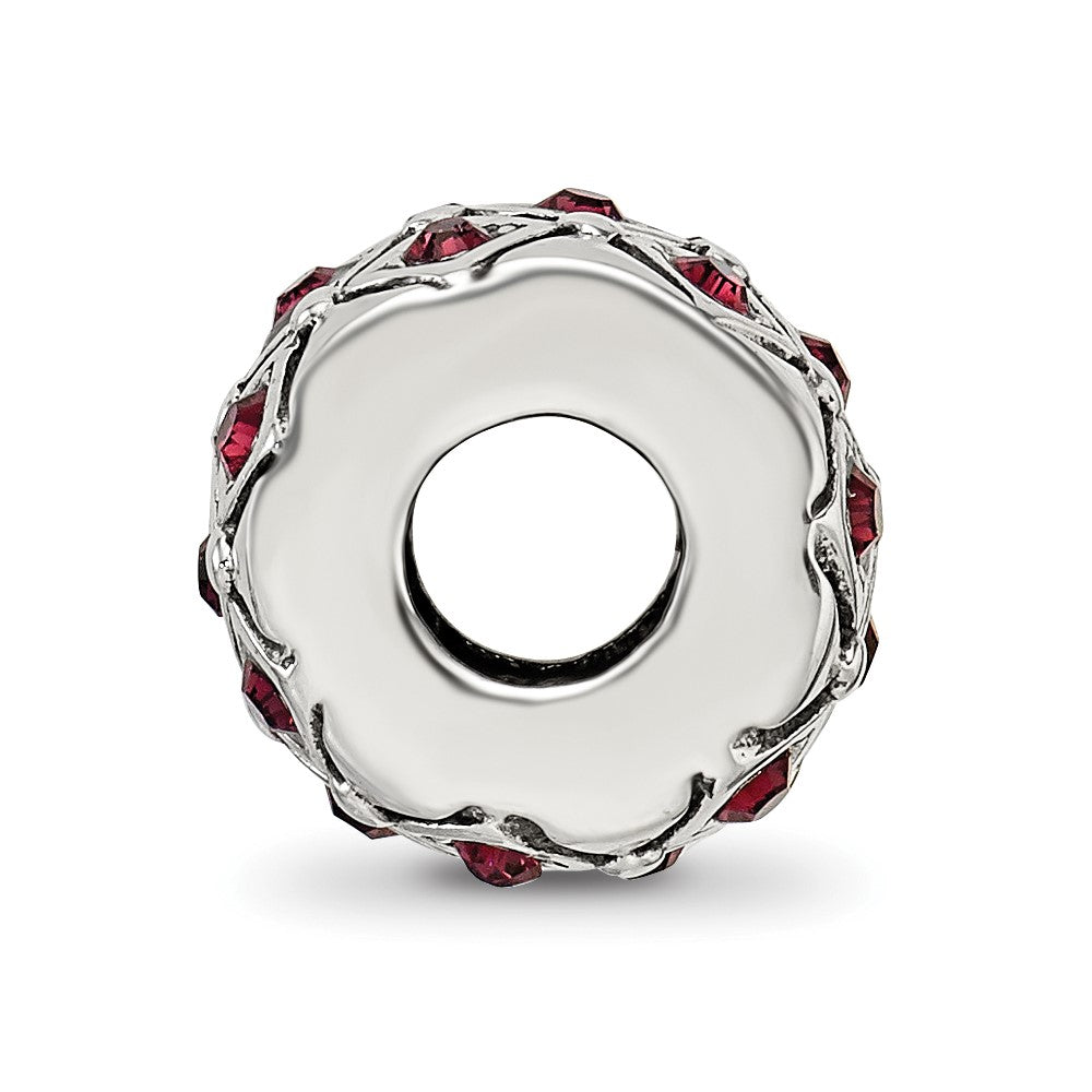 Sterling Silver Reflections January Preciosa Crystal Bead