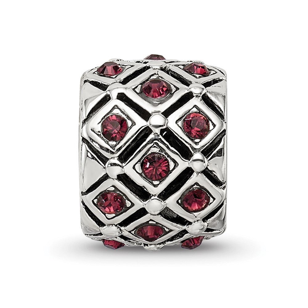 Sterling Silver Reflections January Preciosa Crystal Bead