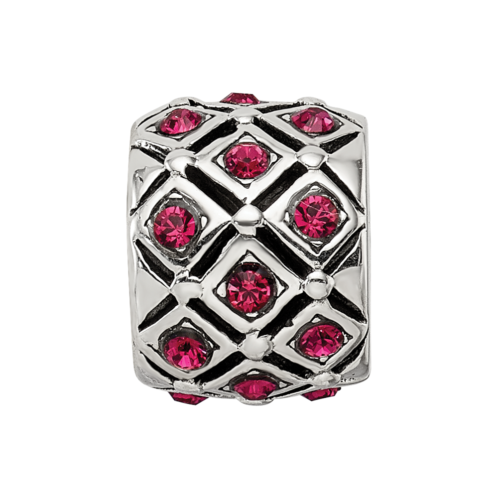 Sterling Silver Reflections July Preciosa Crystal Bead