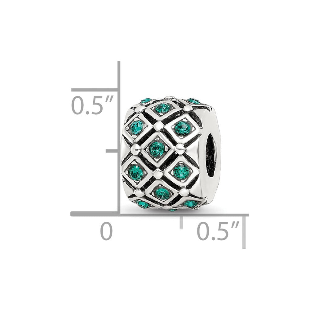 Sterling Silver Reflections May Preciosa Crystal Bead