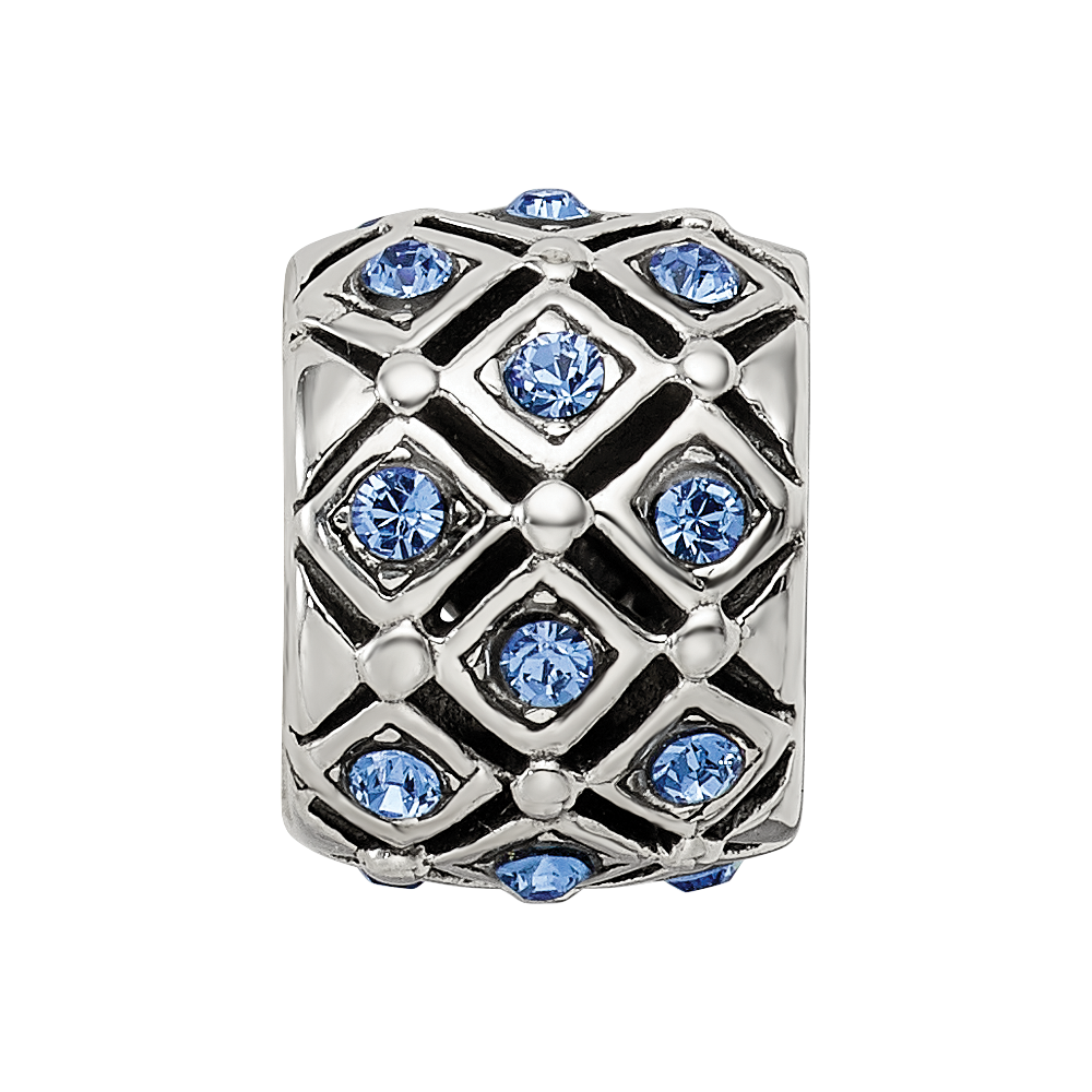 Sterling Silver Reflections September Preciosa Crystal Bead