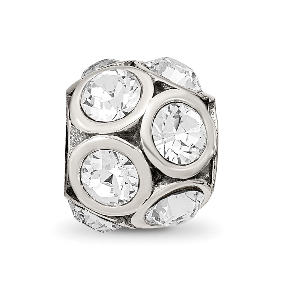 Sterling Silver Reflections April Preciosa Crystal Bead