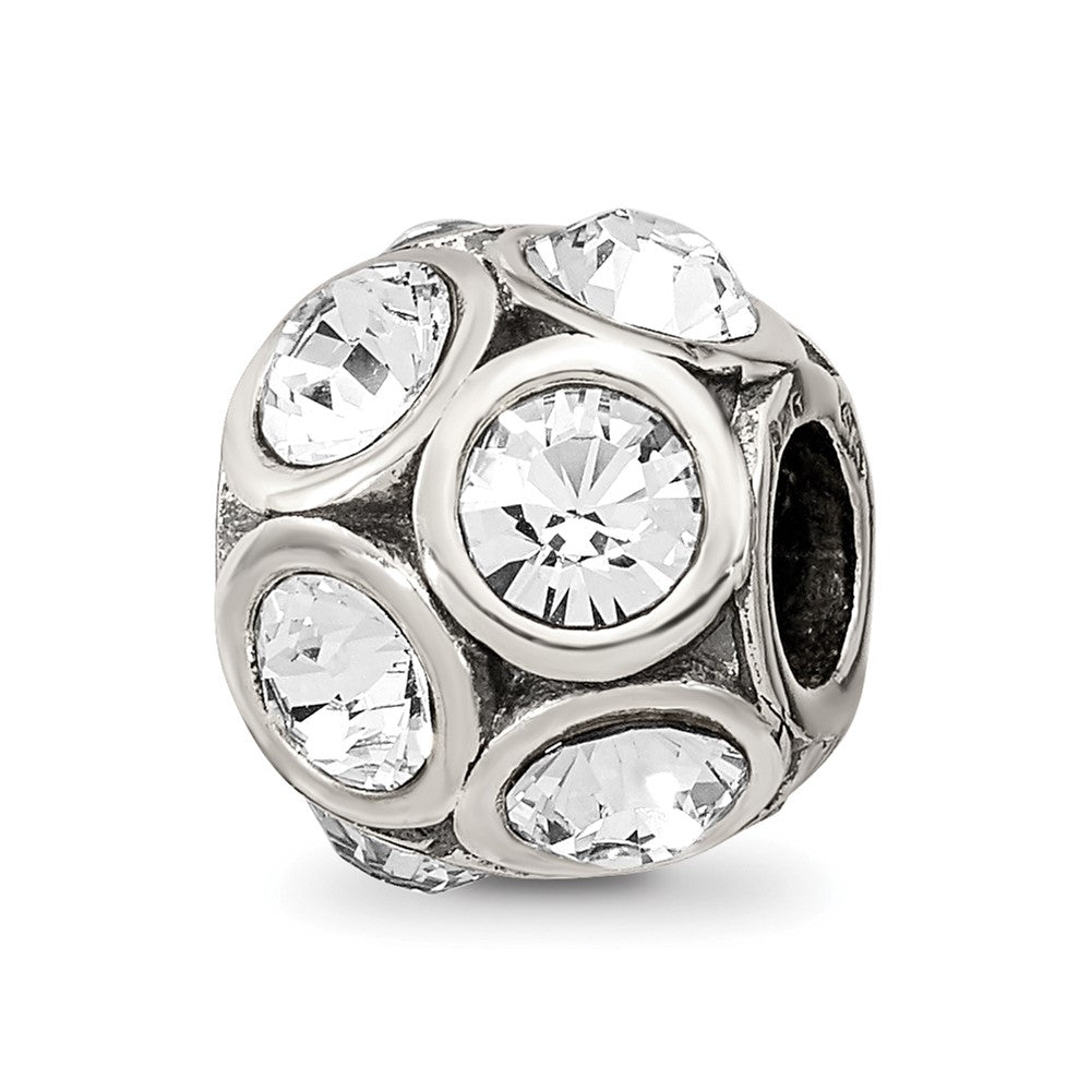 Sterling Silver Reflections April Preciosa Crystal Bead