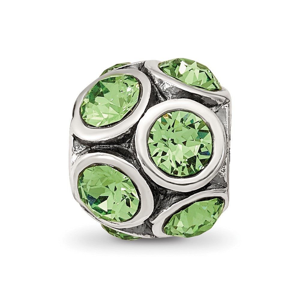 Sterling Silver Reflections August Preciosa Crystal Bead