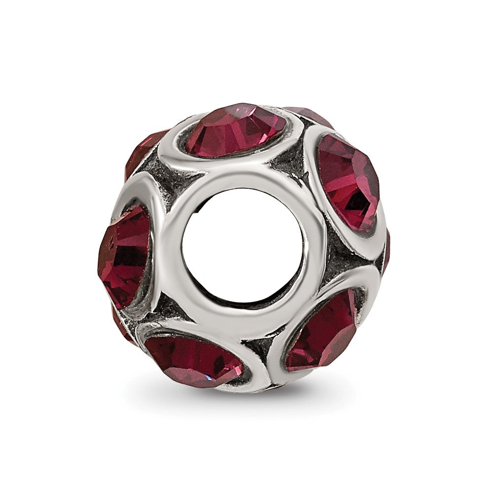 Sterling Silver Reflections January Preciosa Crystal Bead