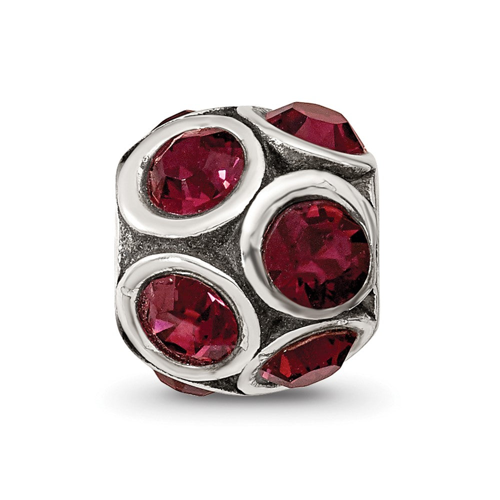 Sterling Silver Reflections January Preciosa Crystal Bead