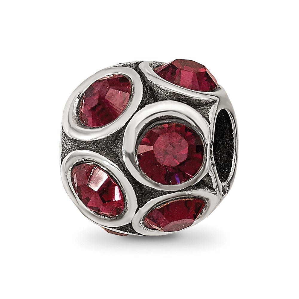 Sterling Silver Reflections January Preciosa Crystal Bead