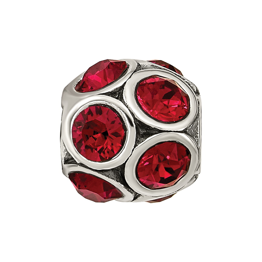 Sterling Silver Reflections July Preciosa Crystal Bead