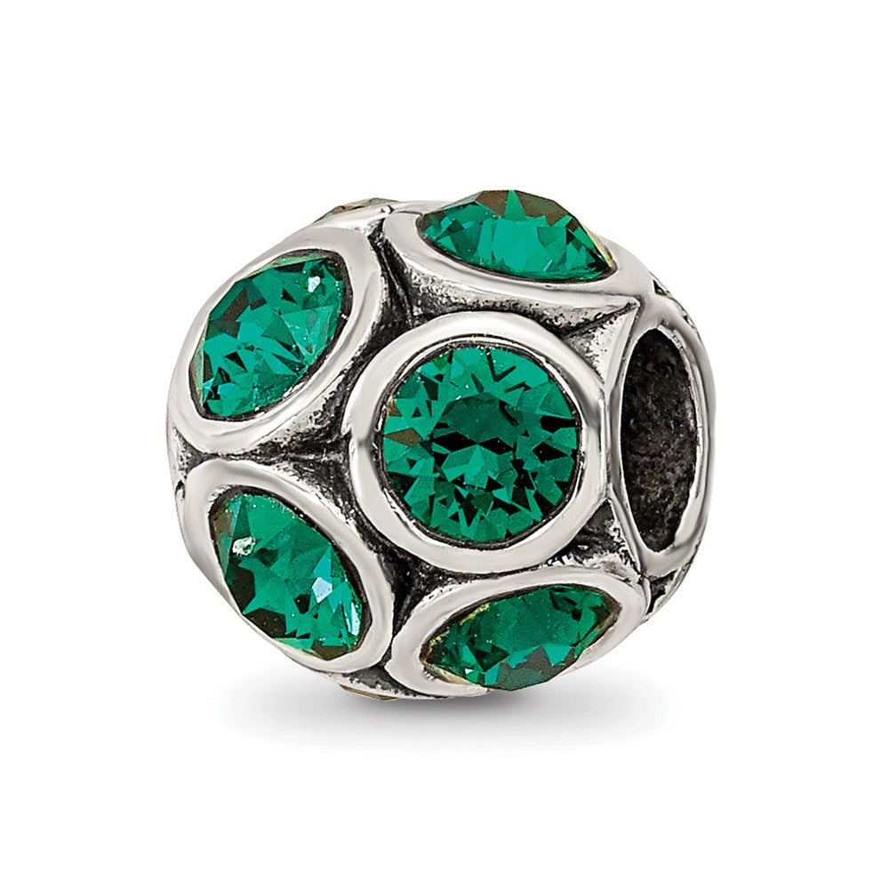 Sterling Silver Reflections May Preciosa Crystal Bead