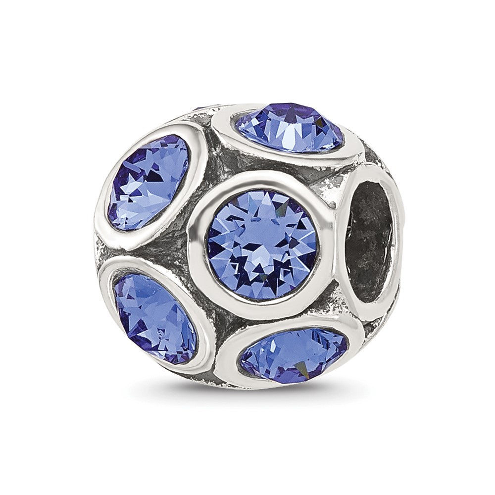 Sterling Silver Reflections September Preciosa Crystal Bead