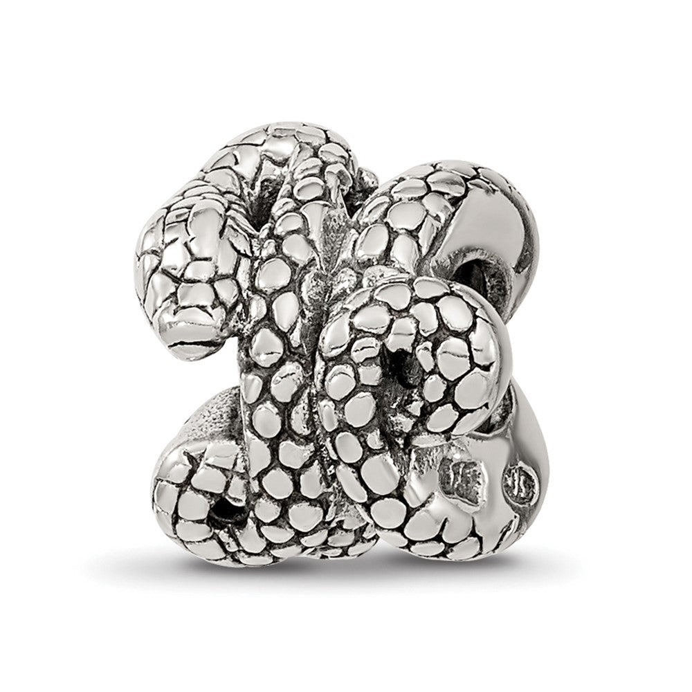 Sterling Silver Reflections Snake Bead