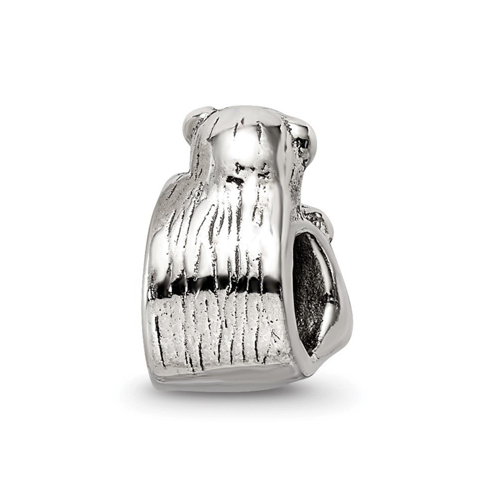 Sterling Silver Reflections Mama & Baby Monkey Bead
