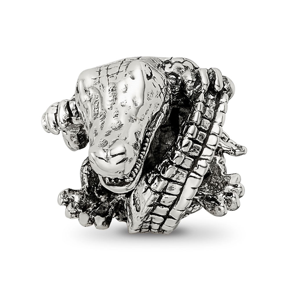 Sterling Silver Reflections Alligator Bead