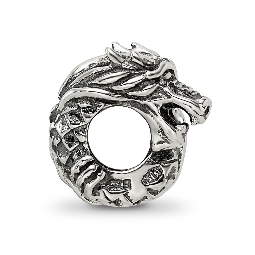 Sterling Silver Reflections Dragon Bead
