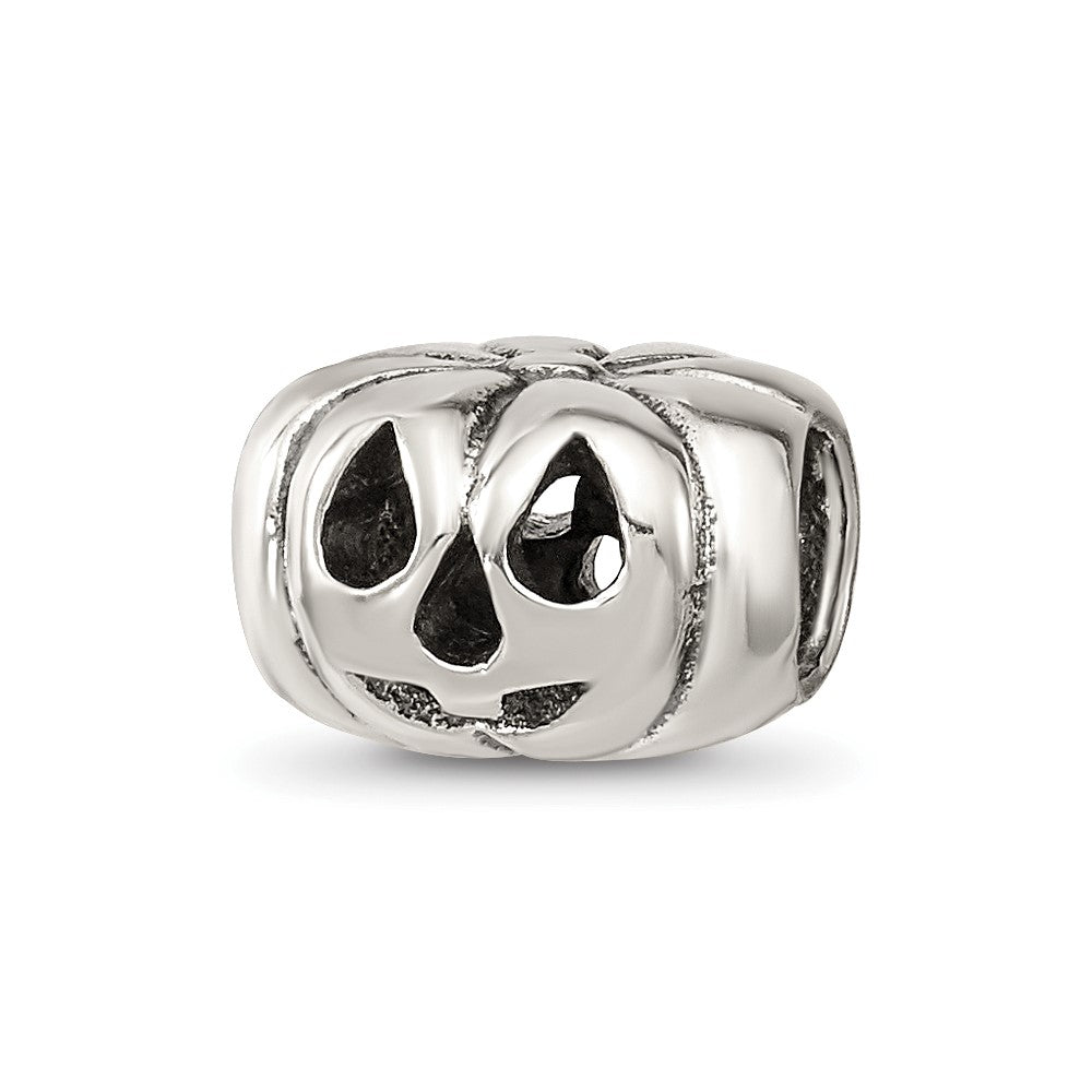 Sterling Silver Reflections Jack o Lantern Bead