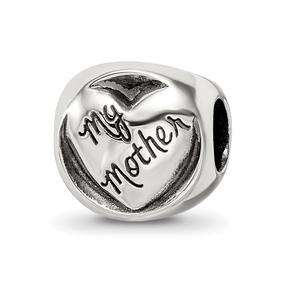 Sterling Silver Reflections My Mother My Friend Trilogy Bead