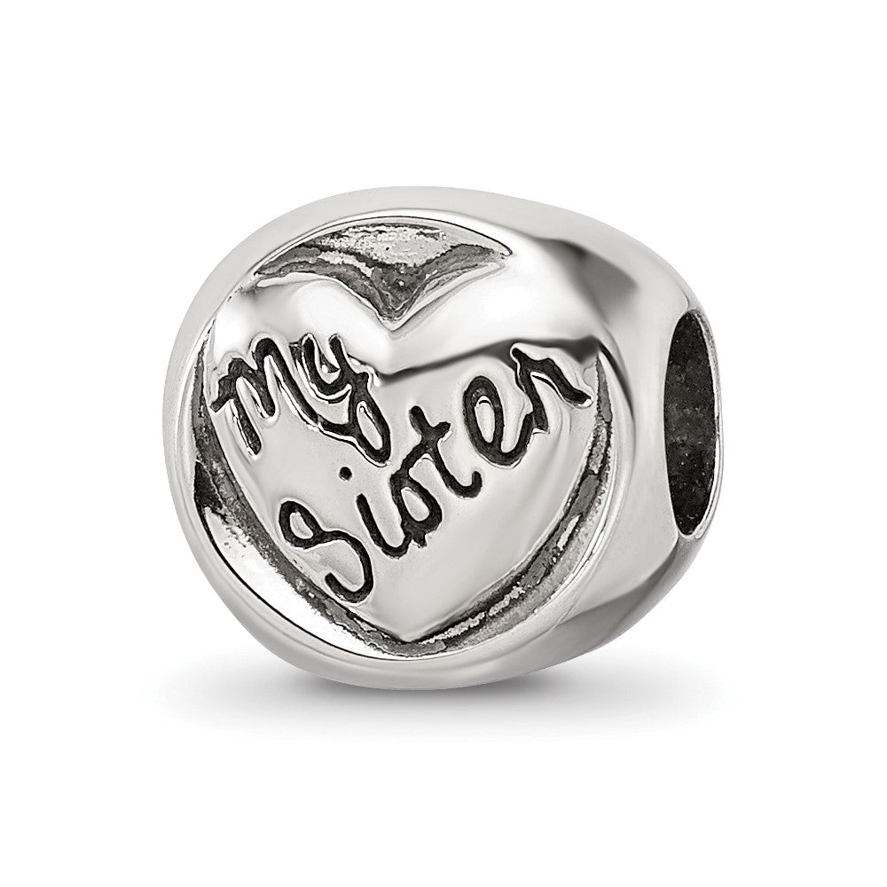 Sterling Silver Reflections My Sister My Friend Trilogy Bead