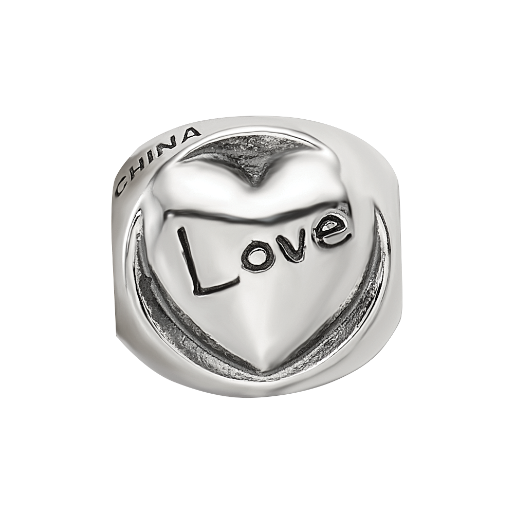 Sterling Silver Reflections Faith Hope Love Trilogy Bead
