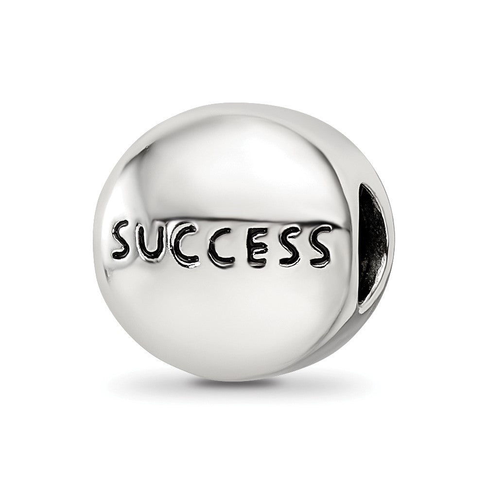 Sterling Silver Reflections May Green Crystal Success Heart Bead