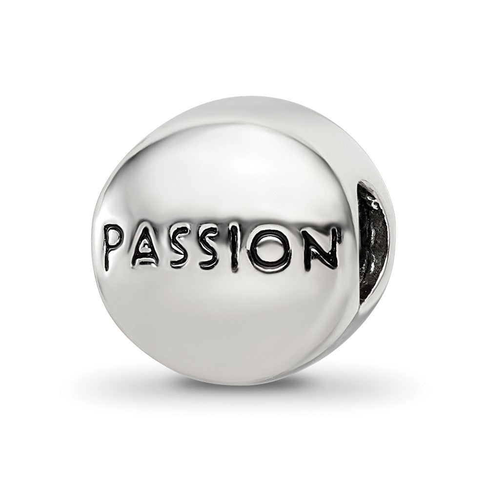 Sterling Silver Reflections July Red Crystal Passion Heart Bead