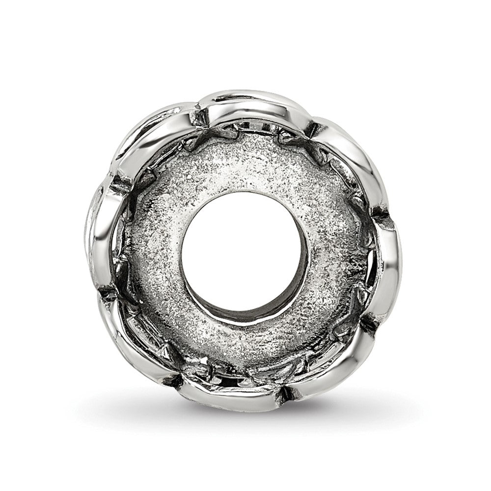 Sterling Silver Reflections Crystal Bridal Garter Bead