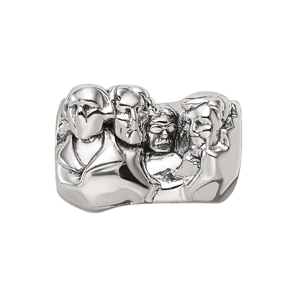 Sterling Silver Reflections Mount Rushmore Bead