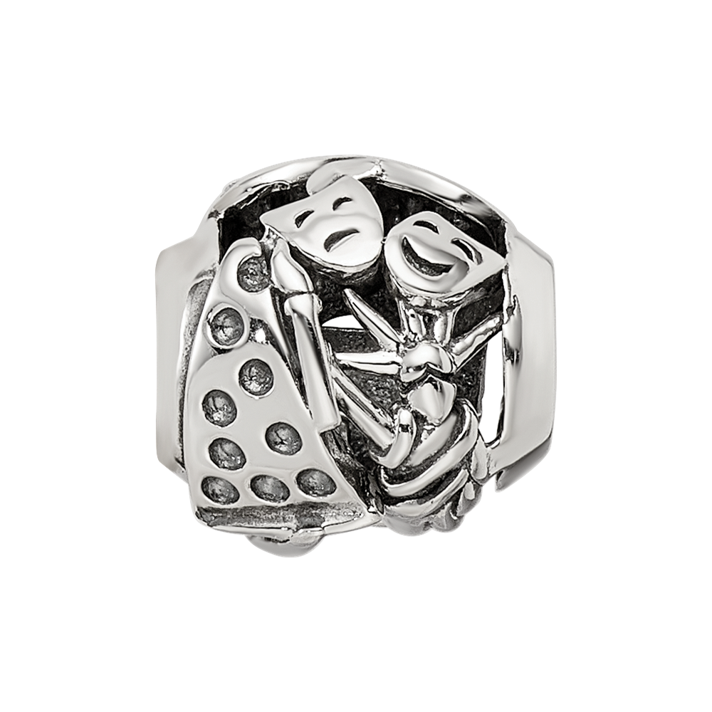 Sterling Silver Reflections Crystals New York Collage Bead