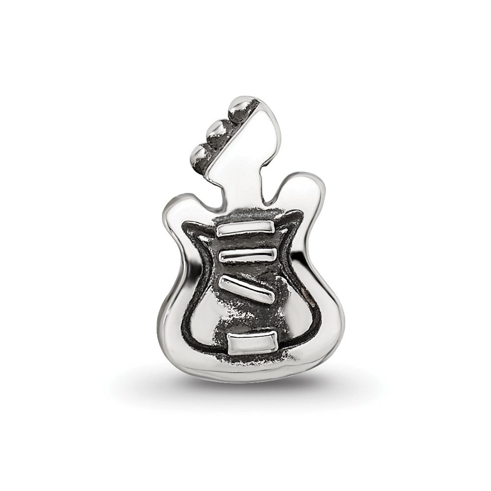 Sterling Silver Reflections Guitar Bead