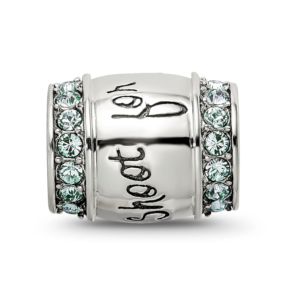 Sterling Silver Reflections Swarovski Shoot For The Moon Bead