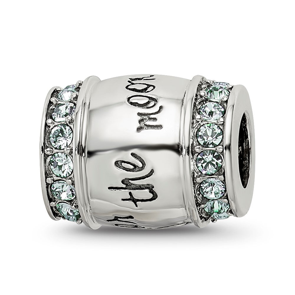 Sterling Silver Reflections Swarovski Shoot For The Moon Bead