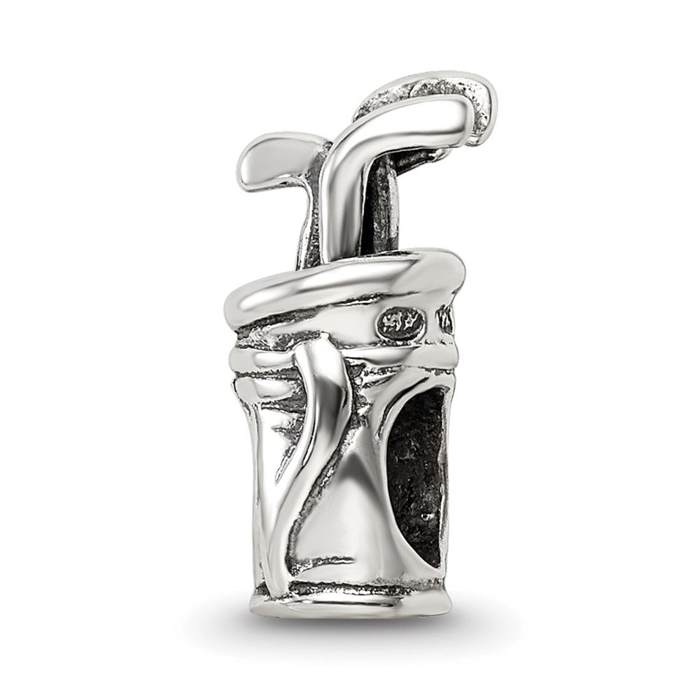 Sterling Silver Reflections Golf Bag Bead