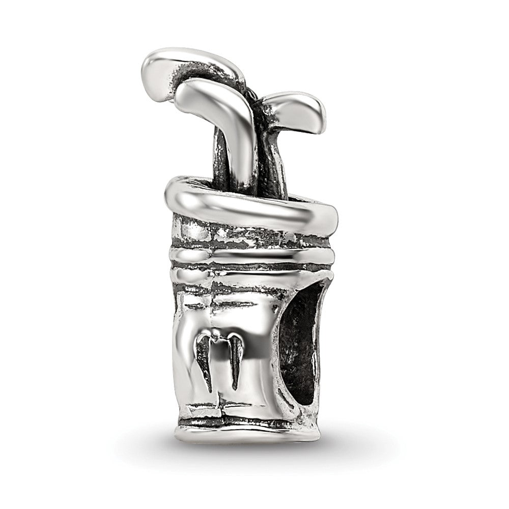 Sterling Silver Reflections Golf Bag Bead