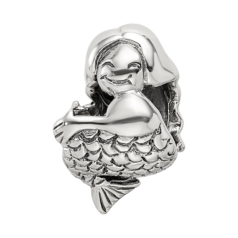 Sterling Silver Reflections Mermaid Bead