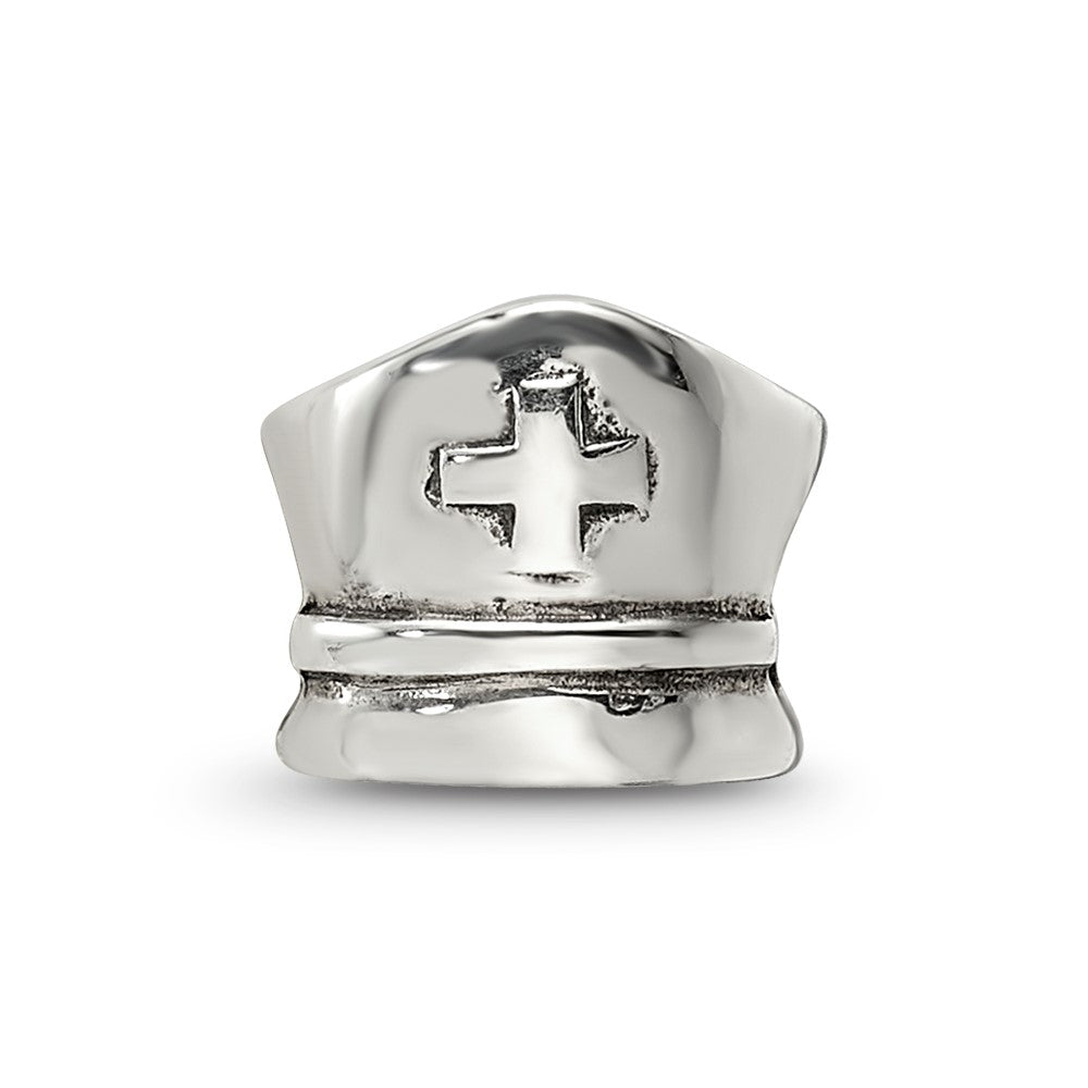 Sterling Silver Reflections Nurse Hat Bead