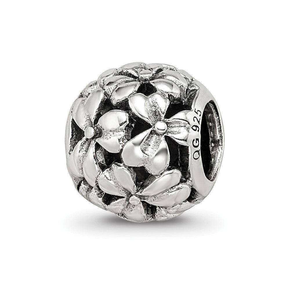Sterling Silver Reflections Filigree Flower Bead
