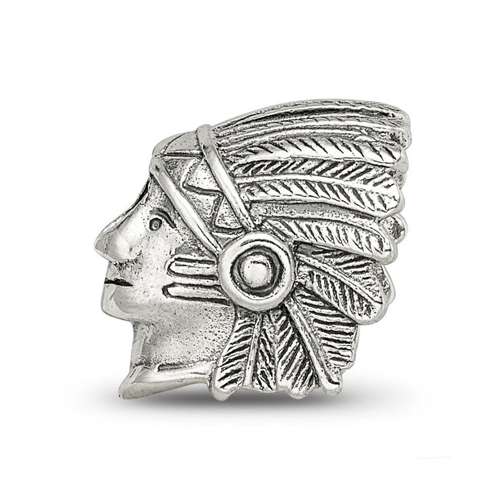 Sterling Silver Reflections Chief Bead