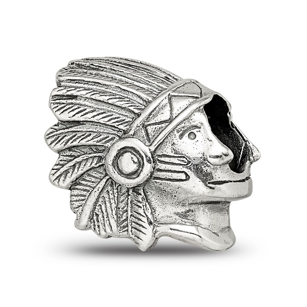 Sterling Silver Reflections Chief Bead