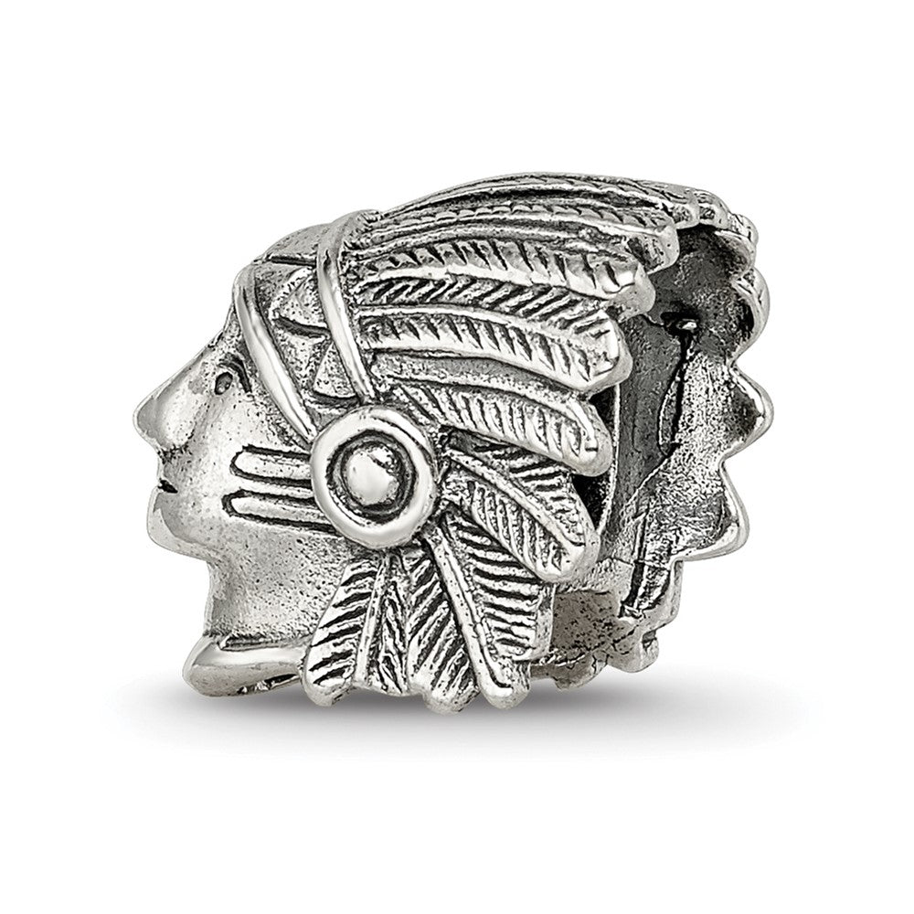 Sterling Silver Reflections Chief Bead
