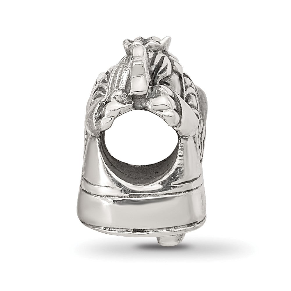 Sterling Silver Reflections Christmas Angel Bead