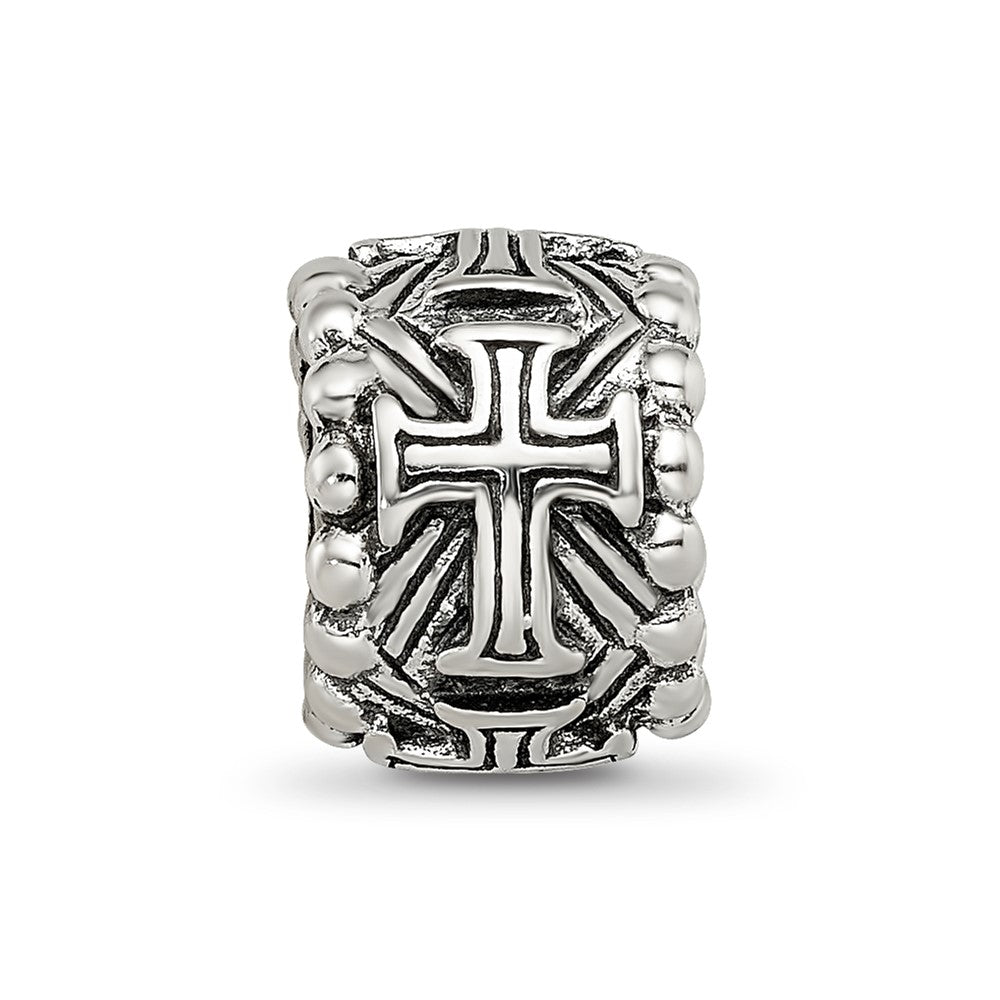 Sterling Silver Reflections Cross Spacer Bead