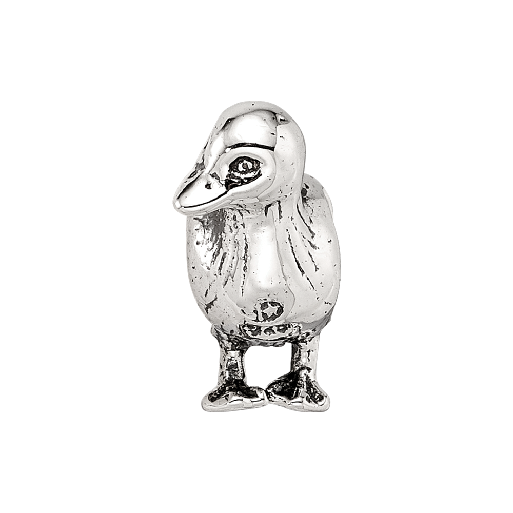 Sterling Silver Reflections Duck Bead