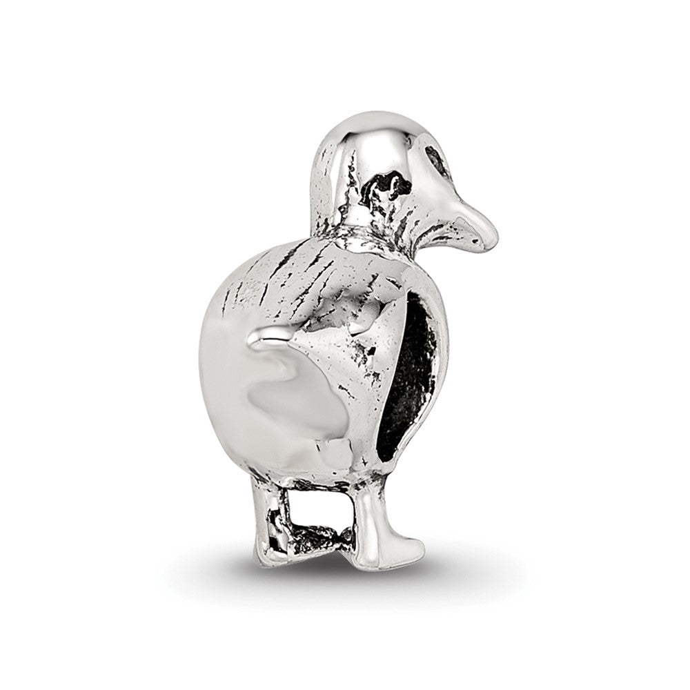 Sterling Silver Reflections Duck Bead