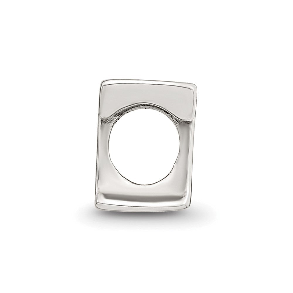Sterling Silver Reflections Letter T Bead