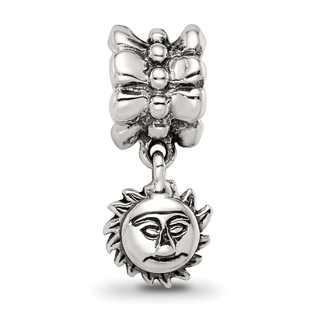 Sterling Silver Reflections Sun Dangle Bead
