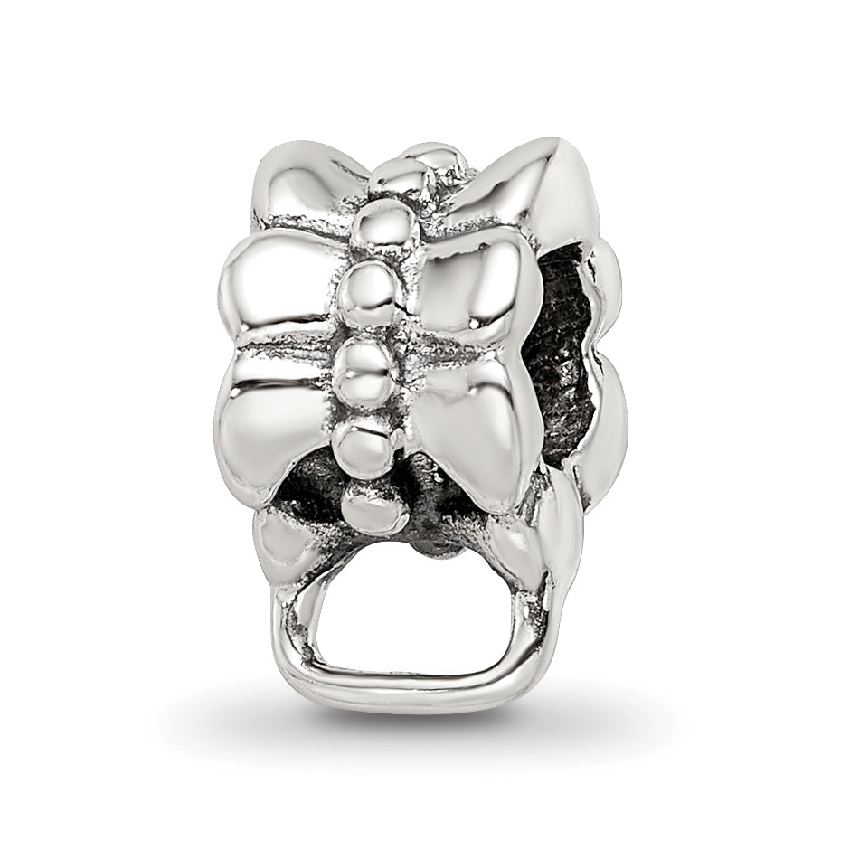 Sterling Silver Reflections w/Loop for Click-on Bead Size: 7.27MM X 6.36MM
