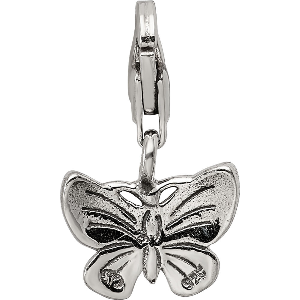 Sterling Silver Reflections Butterfly Click-on for Bead