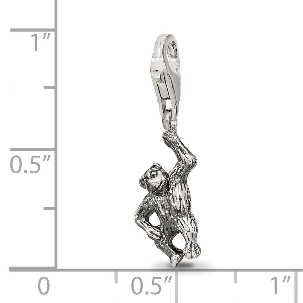 Sterling Silver Reflections Monkey Click-on for Bead