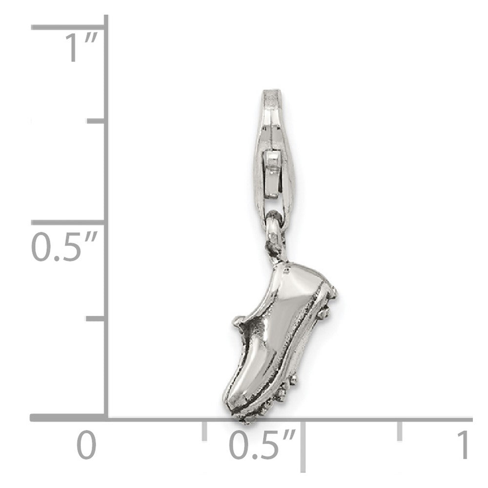 Sterling Silver Reflections Sports Shoe Click-on for Bead